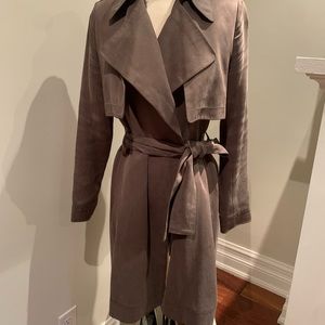 Club Monaco Brown Trench Coat